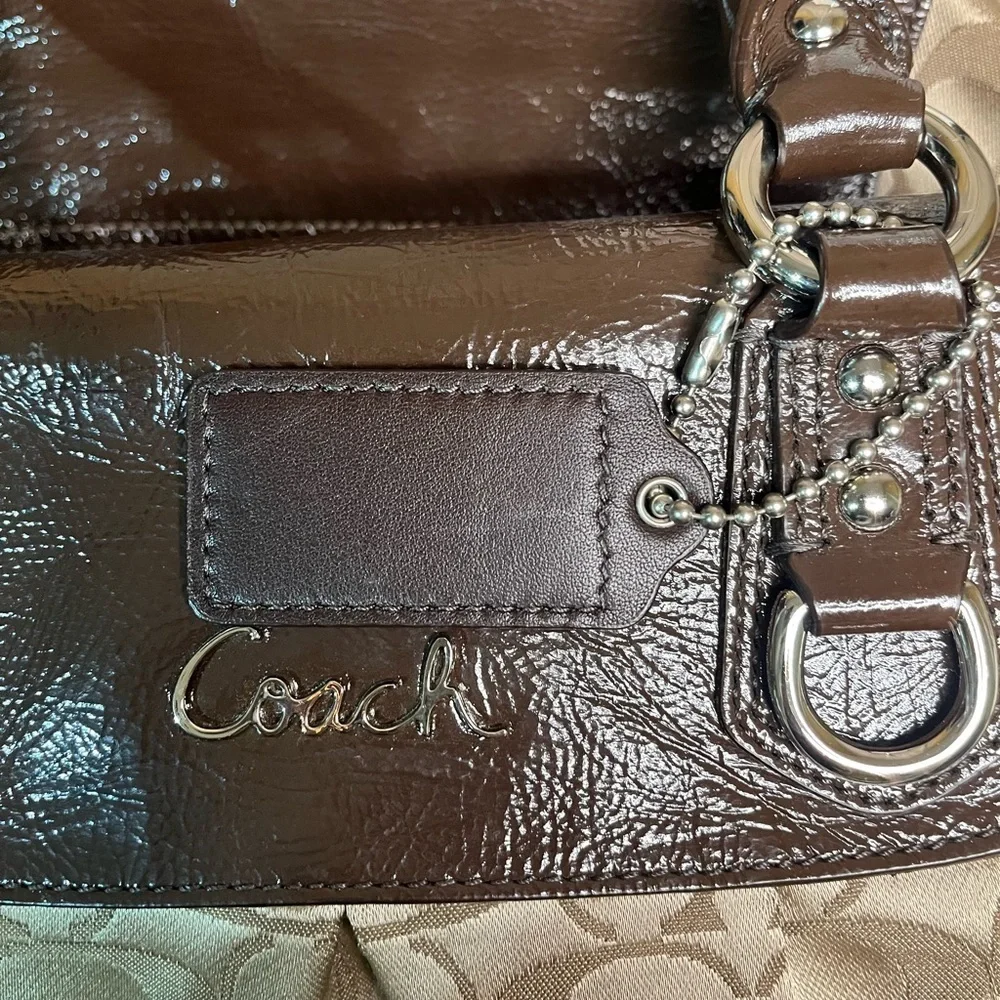 Y2K COACH Ashley Signature Satchel F15440 Rare Find, Classic, Timeless